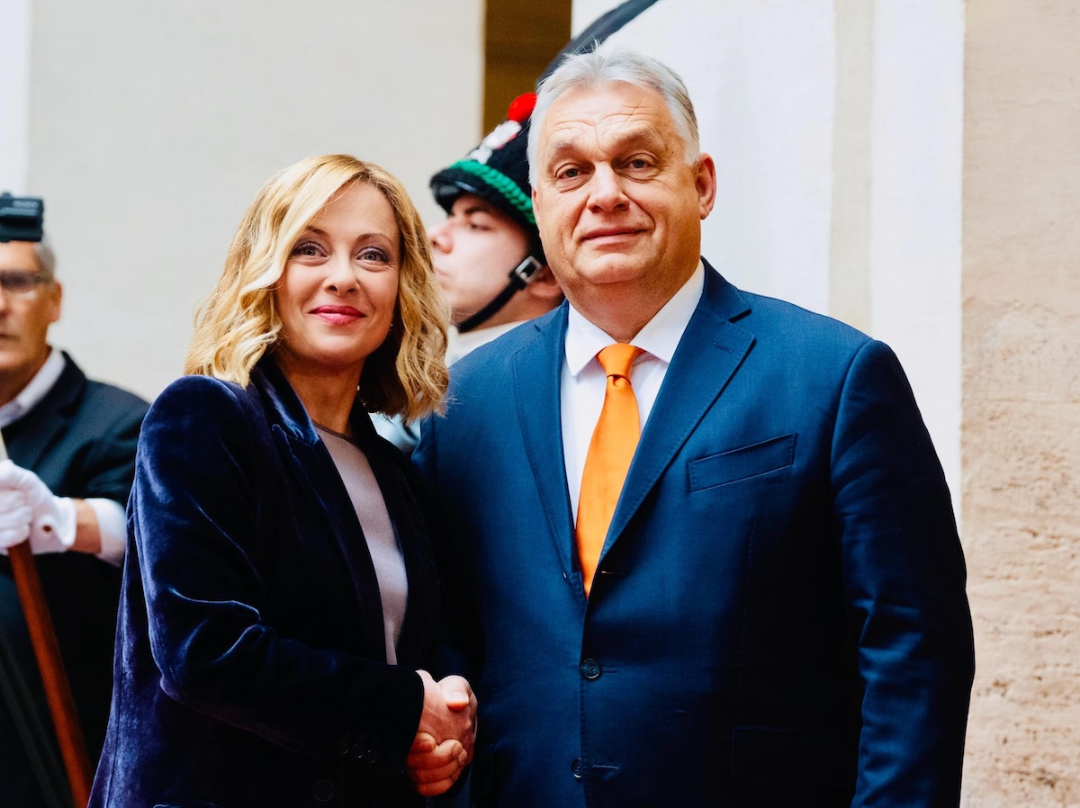 Giorgia Meloni Viktor Orban Italia Ungheria