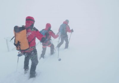 alpinisti bloccati gran sasso