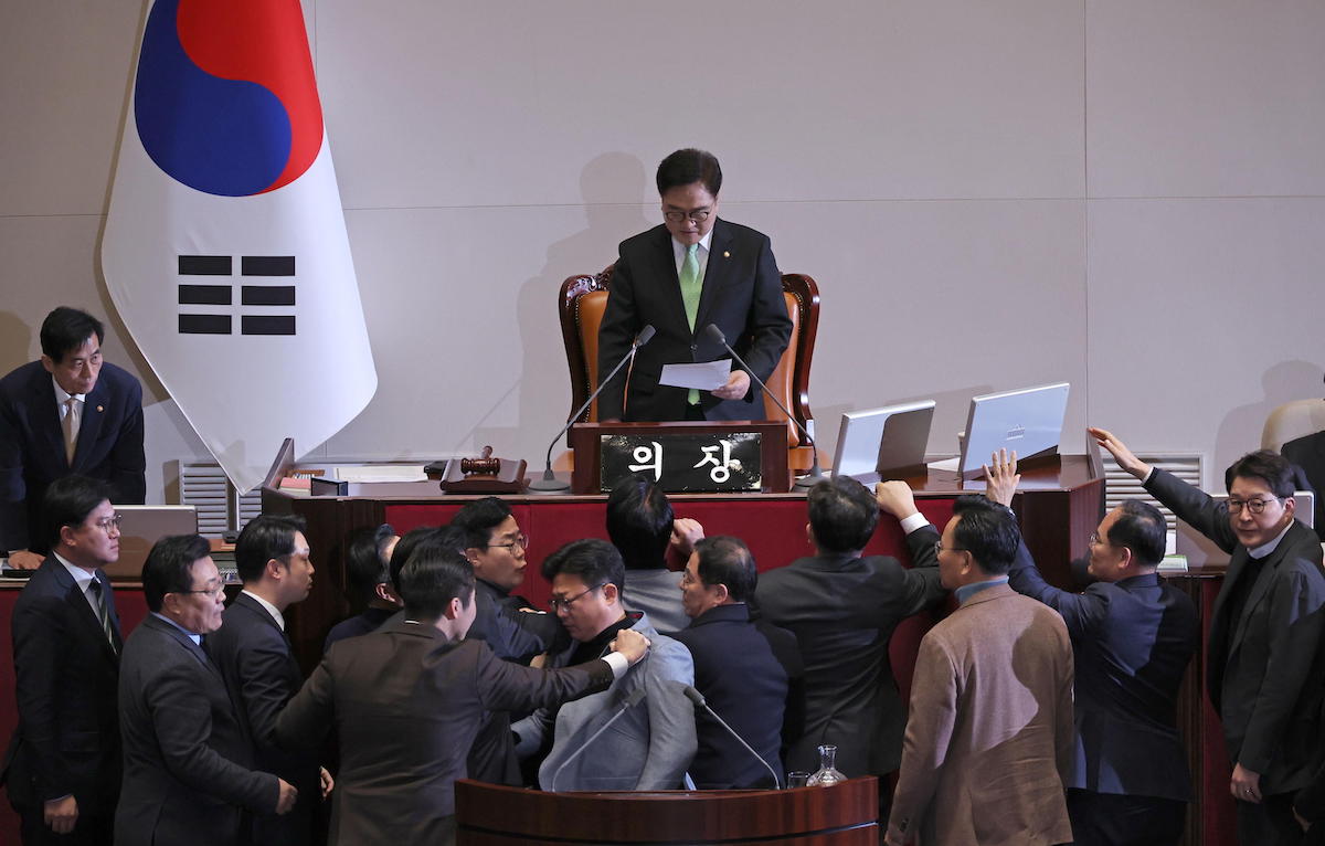 corea del sud impeachment presidente ad interim