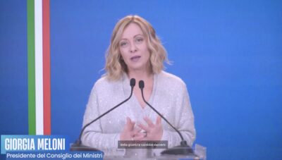 giorgia meloni governo coeso noi moderati