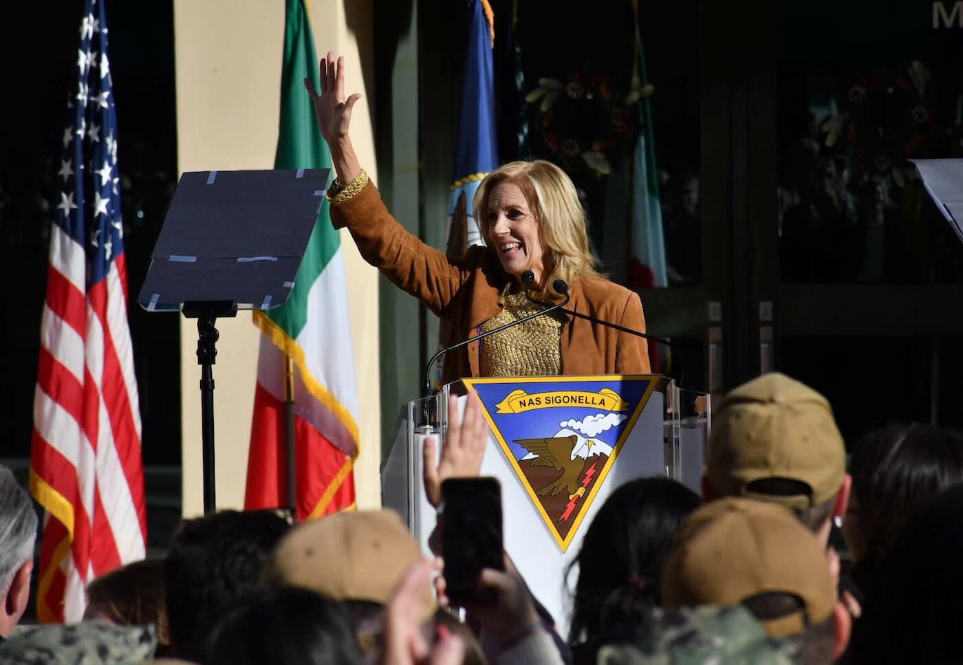 jill biden gesso sicilia