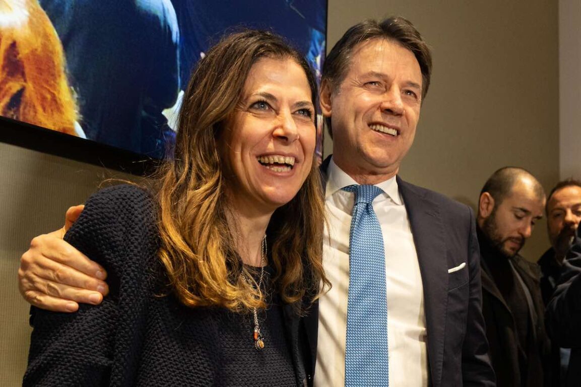 alessandra todde giuseppe conte elezioni sardegna