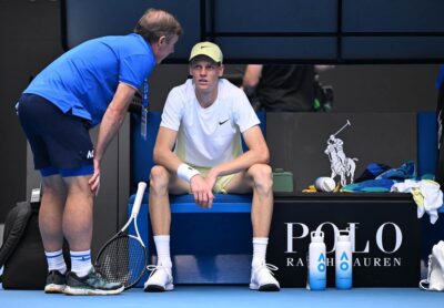 jannik sinner australian open holger rune time out medical malore infortunio