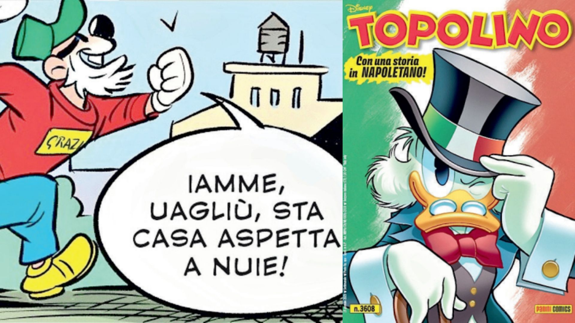 topolino dialetti napoletano