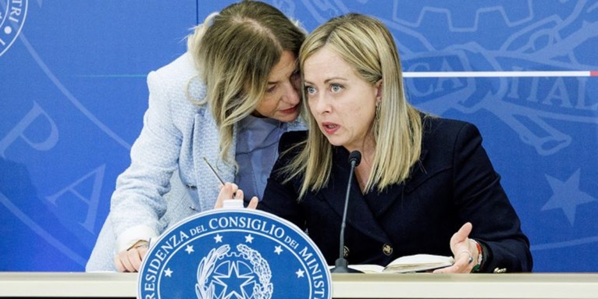 elisabetta belloni lite giorgia meloni dimissioni