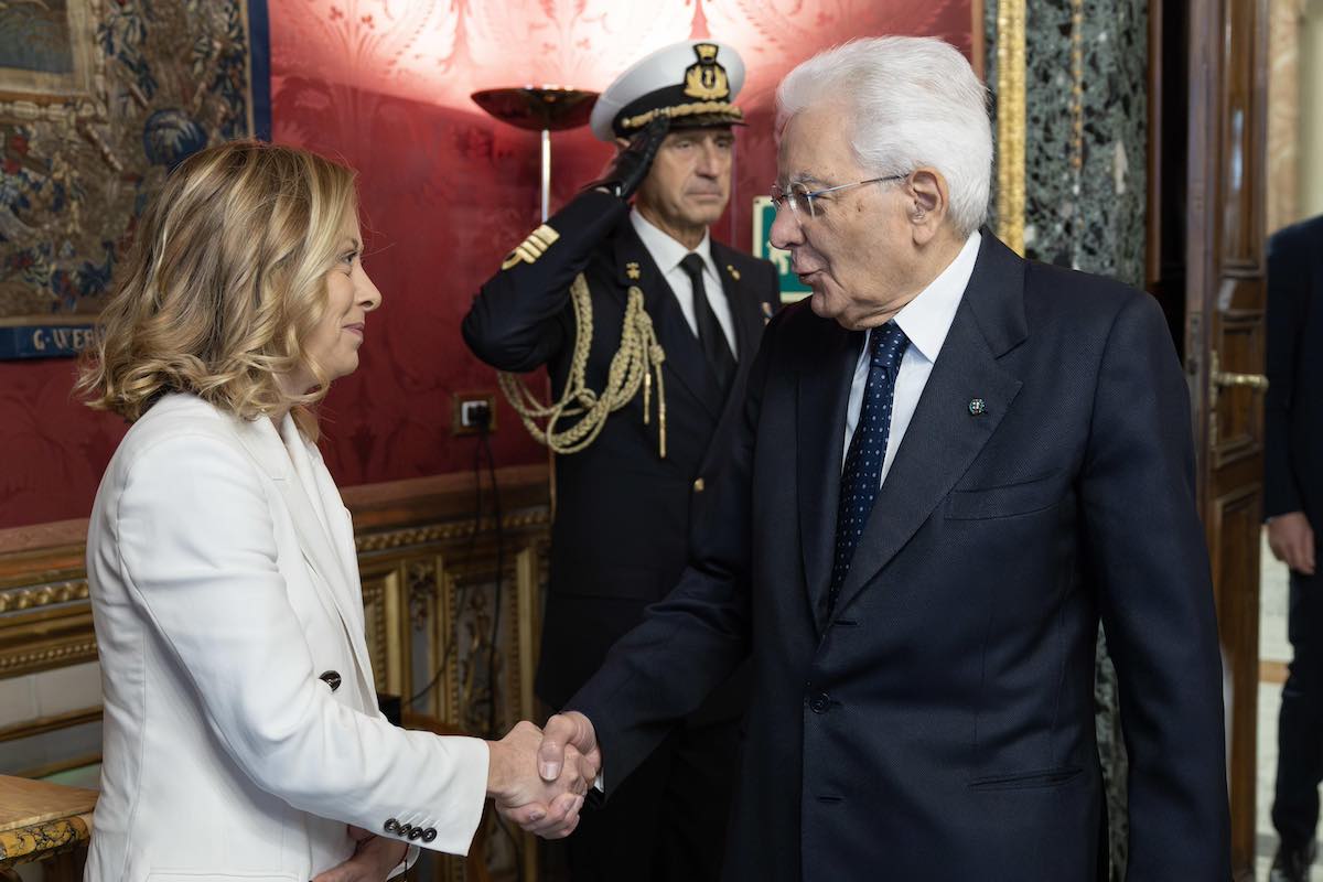 giorgia meloni incontro segreto sergio mattarella almasri quirinale