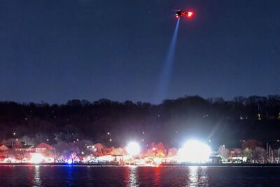 incidente aereo elicottero militare washington potomac river