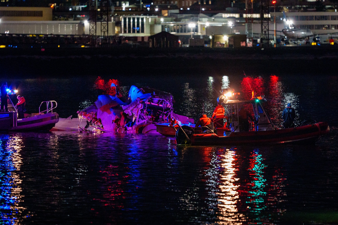 incidente aereo elicottero washington fiume potomac