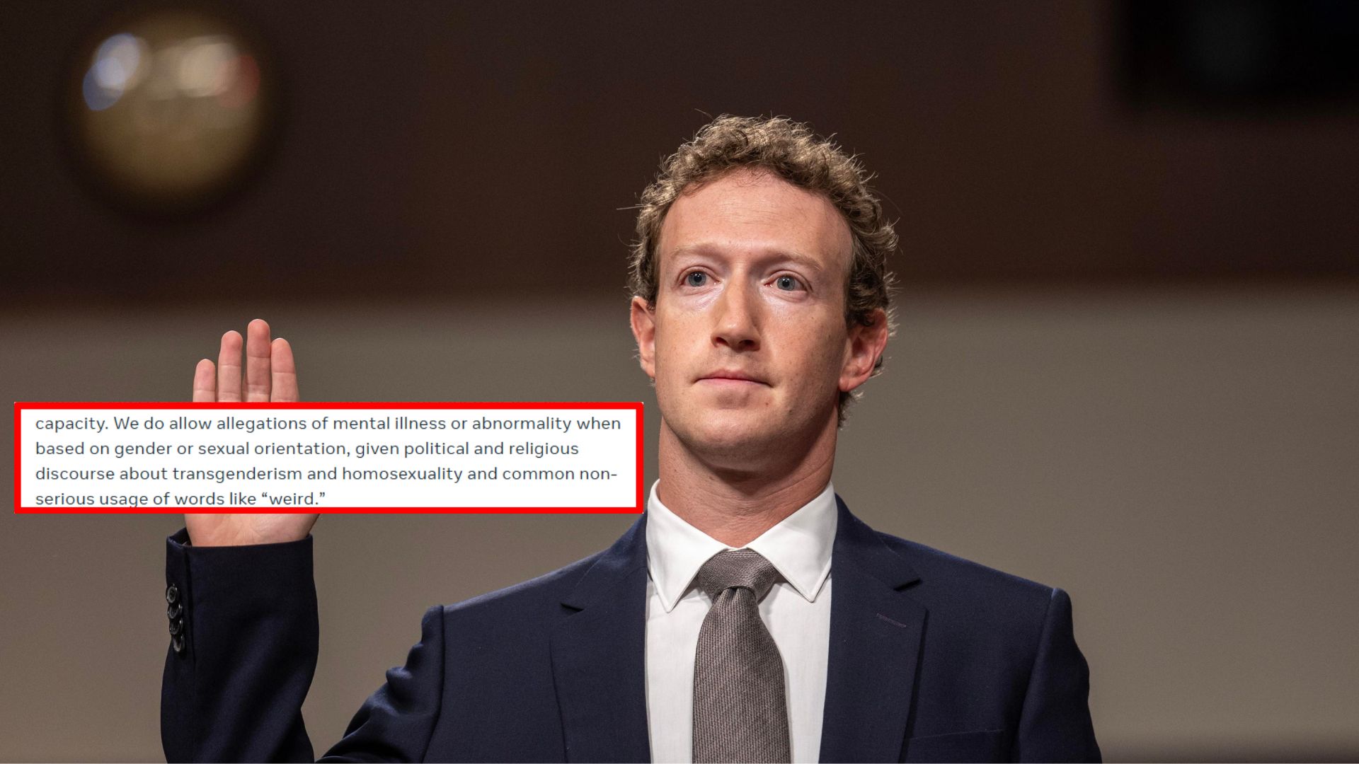 zuckerberg gay malattia mentale