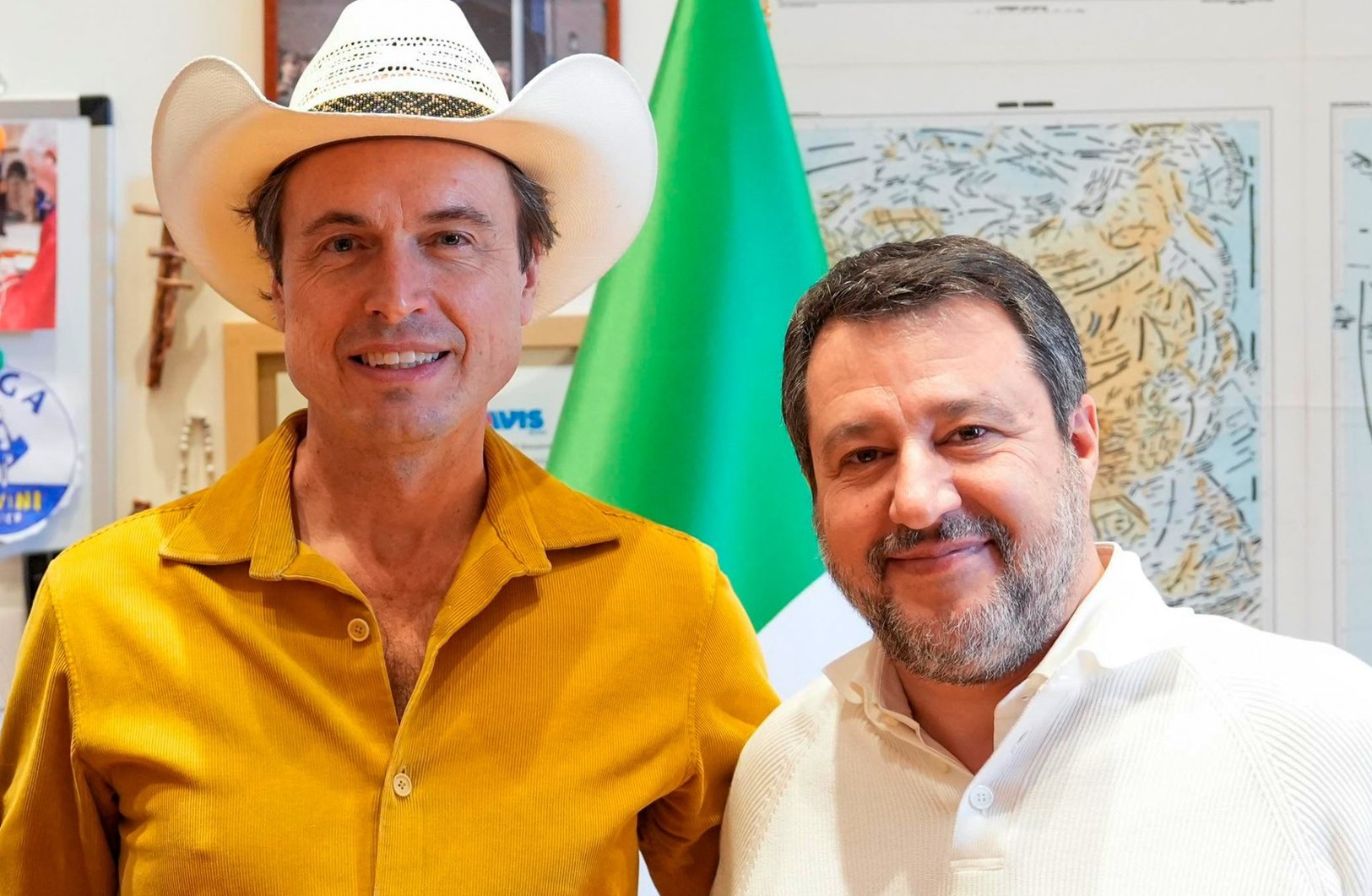 matteo salvini kimbal musk