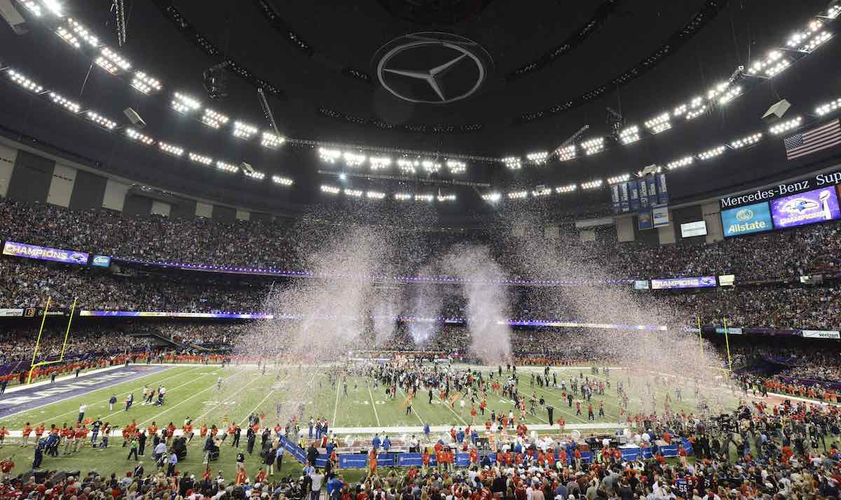 nfl super bowl ceasars superdome new orleans