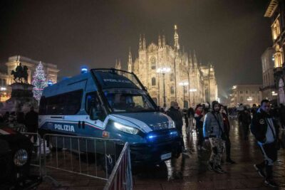 Piazza Duomo a Milano, Capodanno 2025