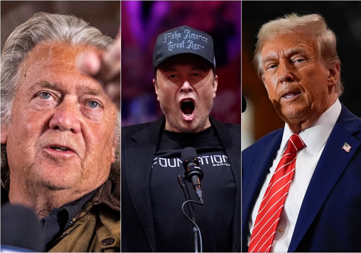 steve bannon donald trump elon musk