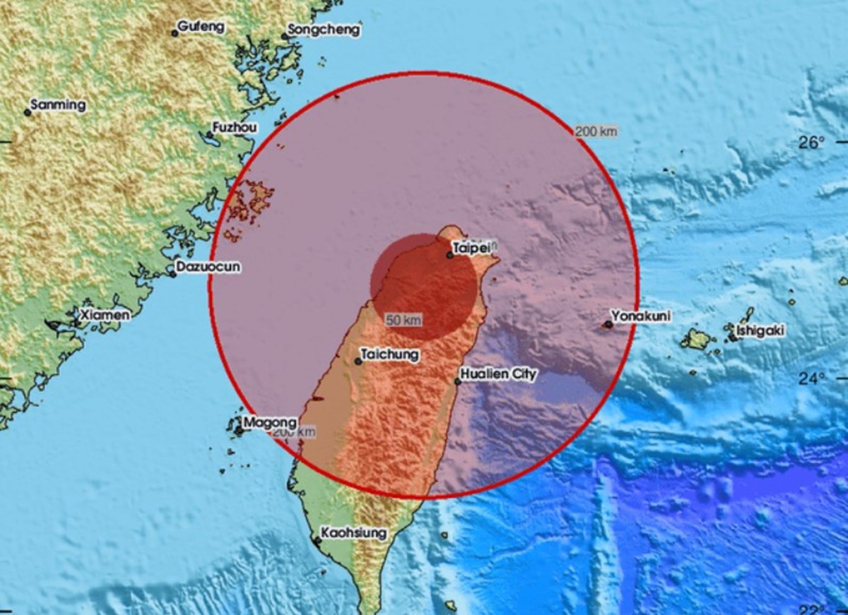 taiwan terremoto