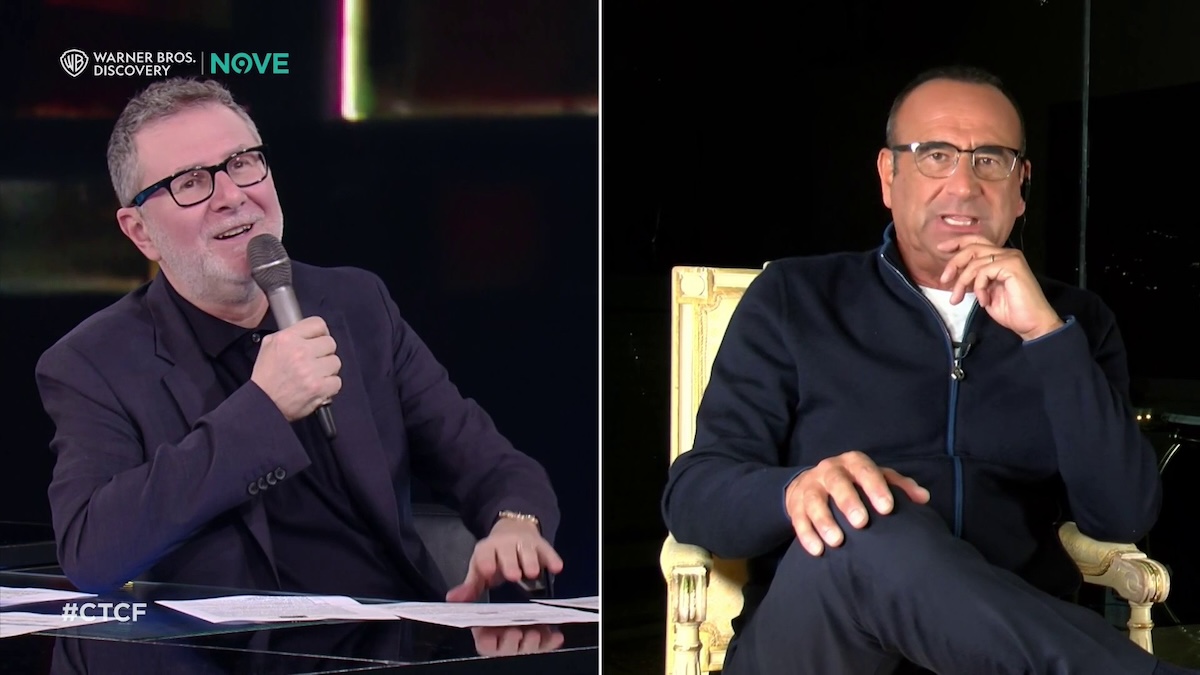 Carlo Conti smentisce Fazio sui tempi biblici a Sanremo: «Tranquilli, entro l’1.30 tutti a dormire». Edoardo Bove all’Ariston per la finale – Il video