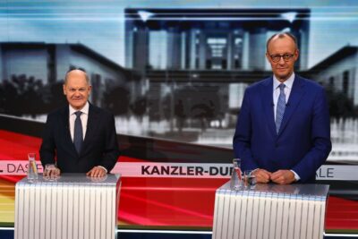 Scholz Merz elezioni Germania Cdu Spd