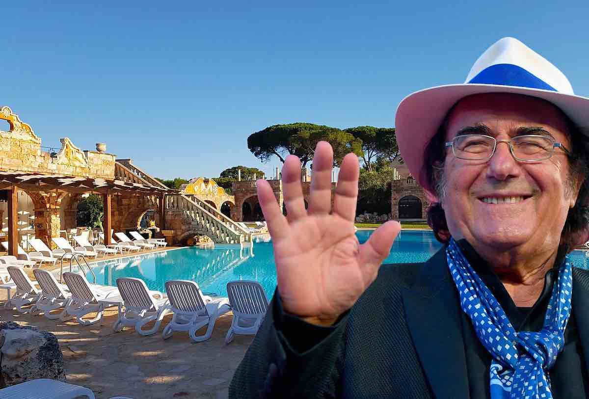 Al Bano e la guerra scoppiata dentro il suo resort di lusso a Cellino. Il direttore d’albergo contro la ristoratrice e lui è costretto a separarli