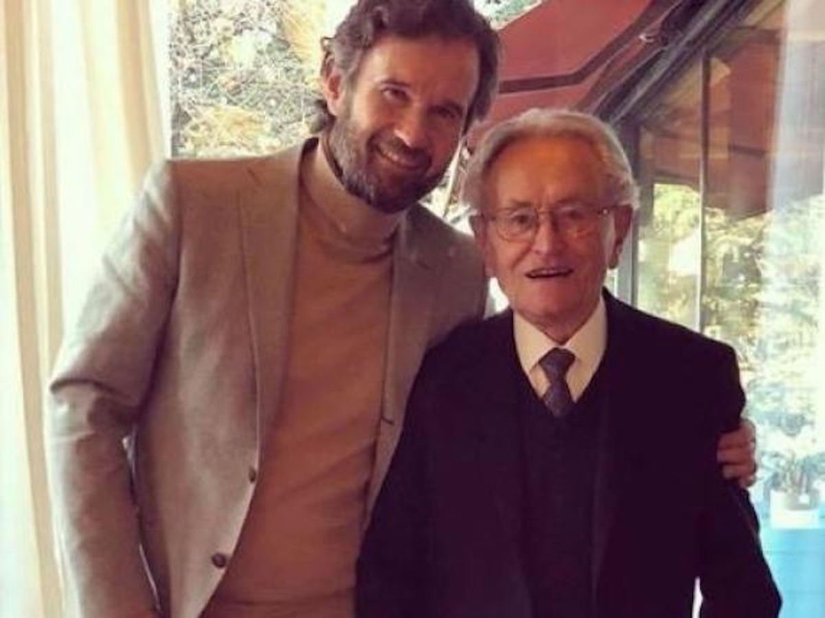 Carlo Cracco e il padre Bertillo