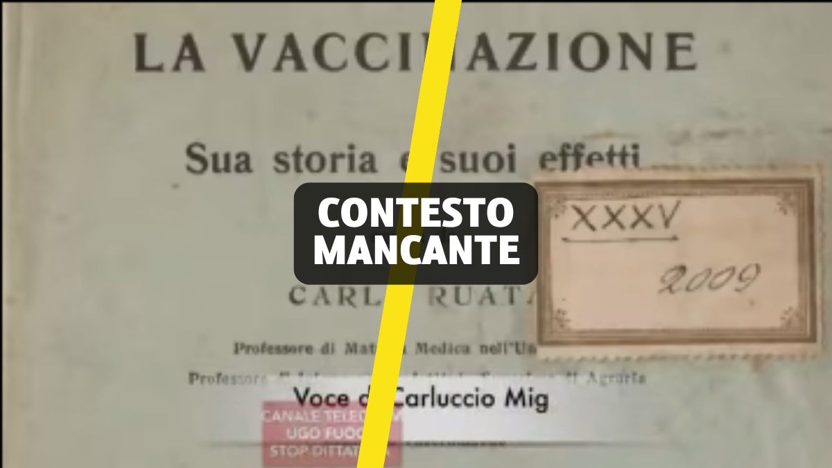 Perché citare il testo di Carlo Ruata contro i vaccini non ha senso