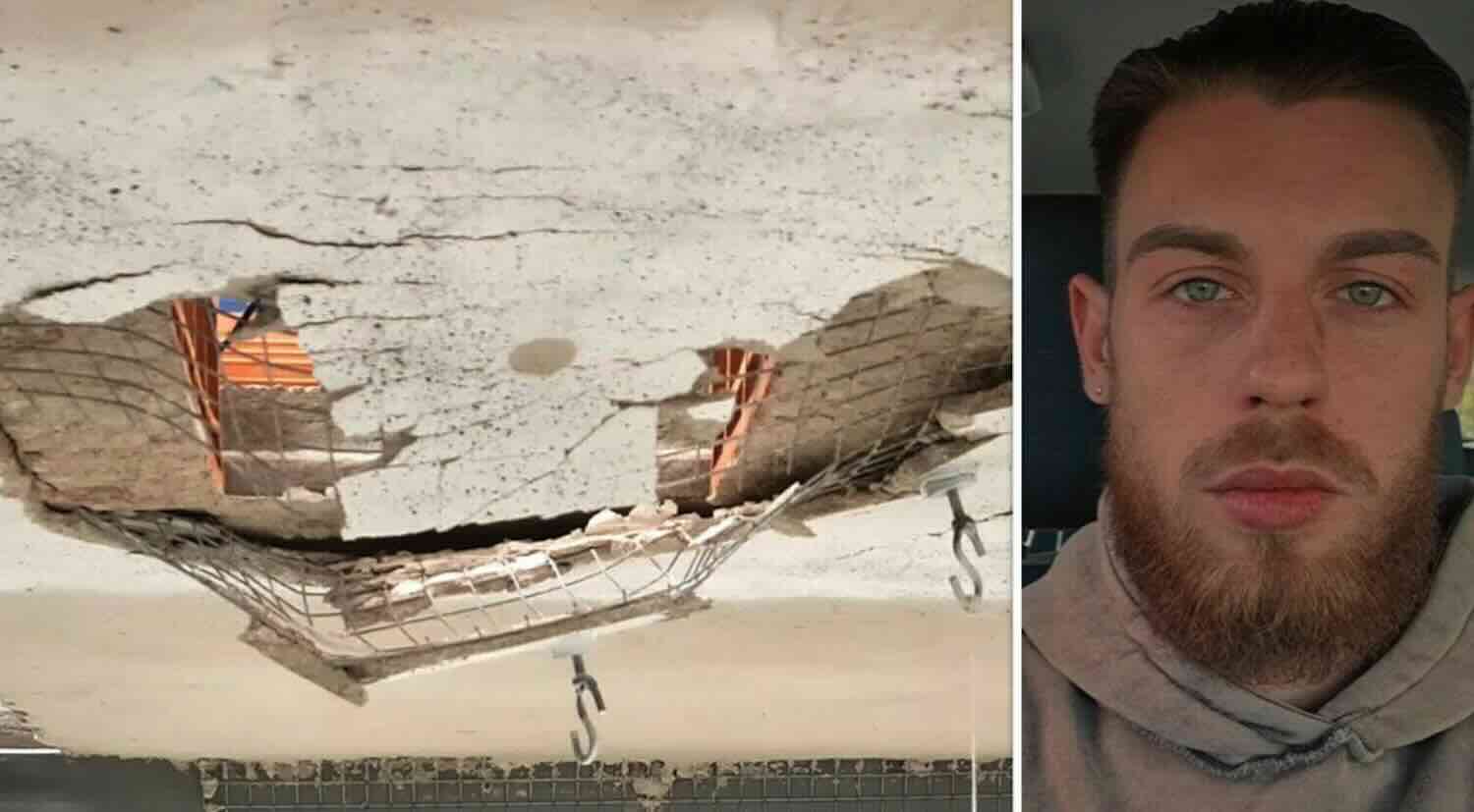 Crolla il balcone nella sua futura casa, i lavori prima delle nozze: morto il 23enne Emanuele D’Asta