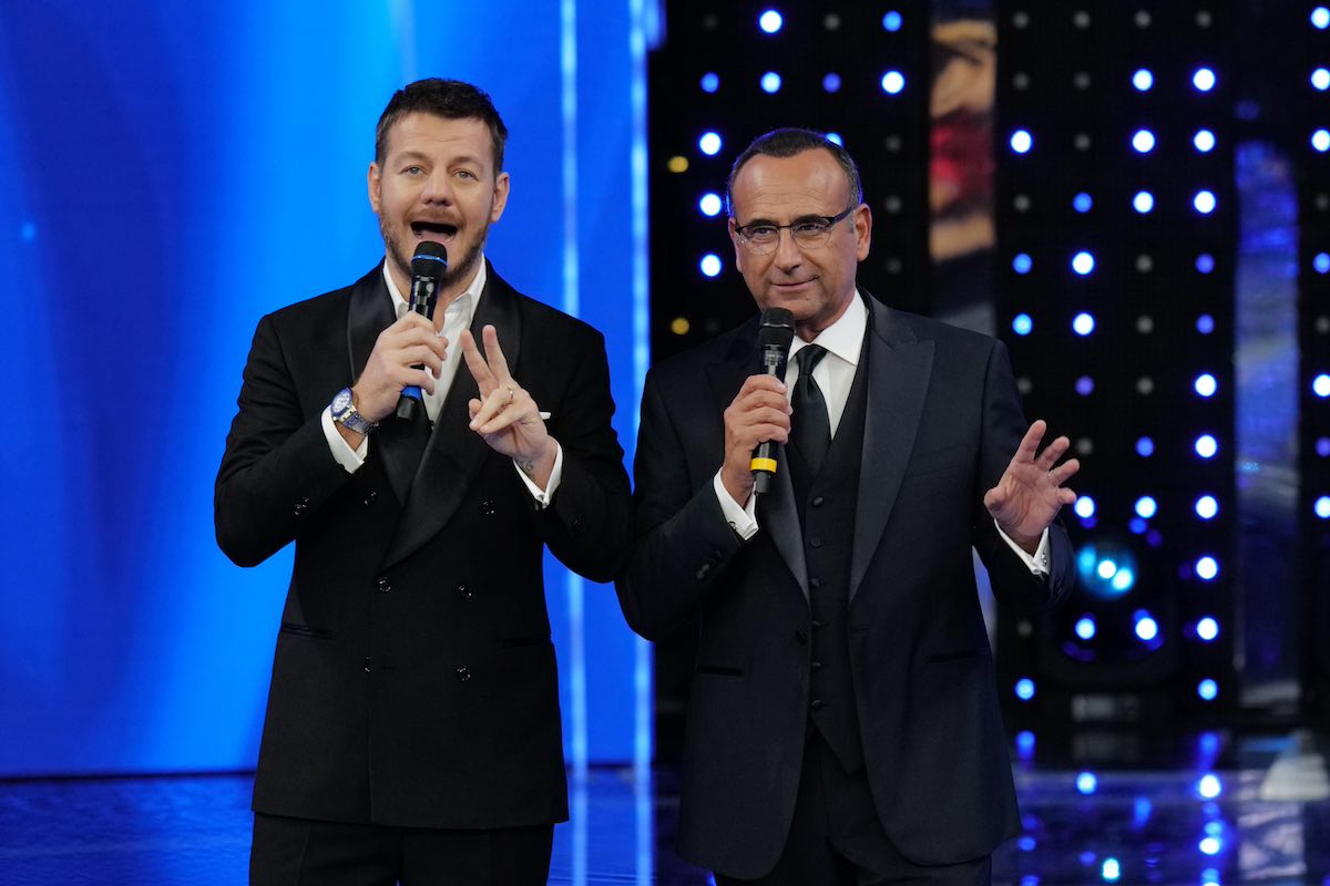 festival sanremo 2025 carlo conti gossip fedez achille lauro temptation island