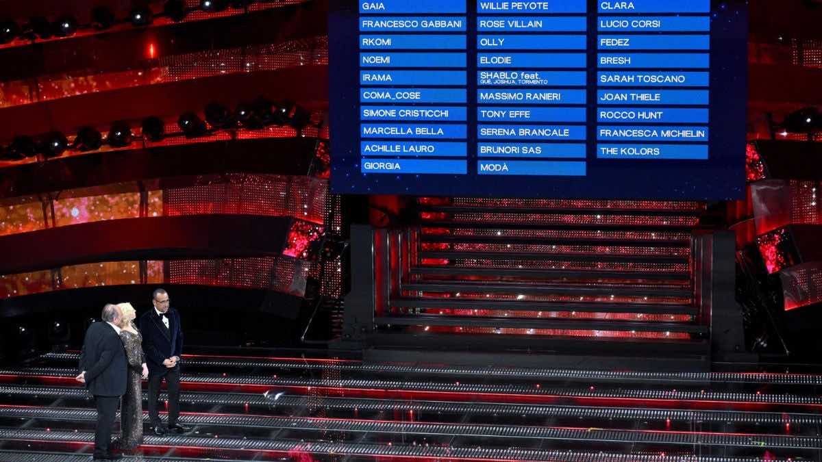 Sanremo 2025, la classifica provvisoria della prima serata: Lucio Corsi e Brunori Sas nella cinquina – Il video