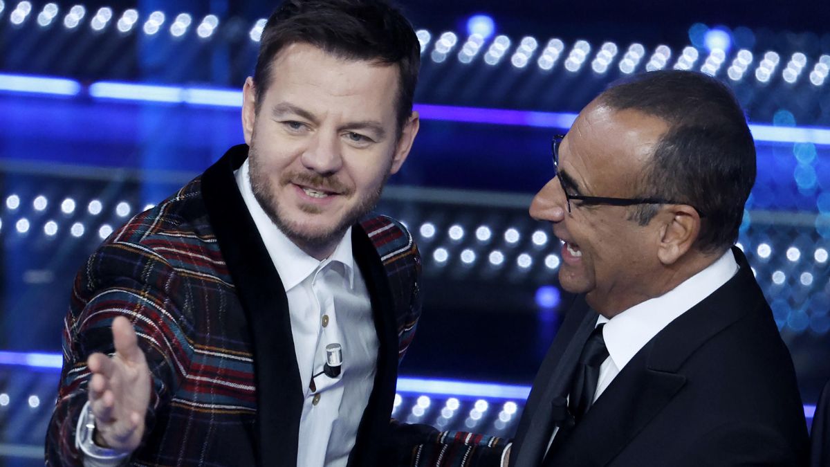 festival sanremo 2025 carlo conti alessandro cattelan video seconda serata