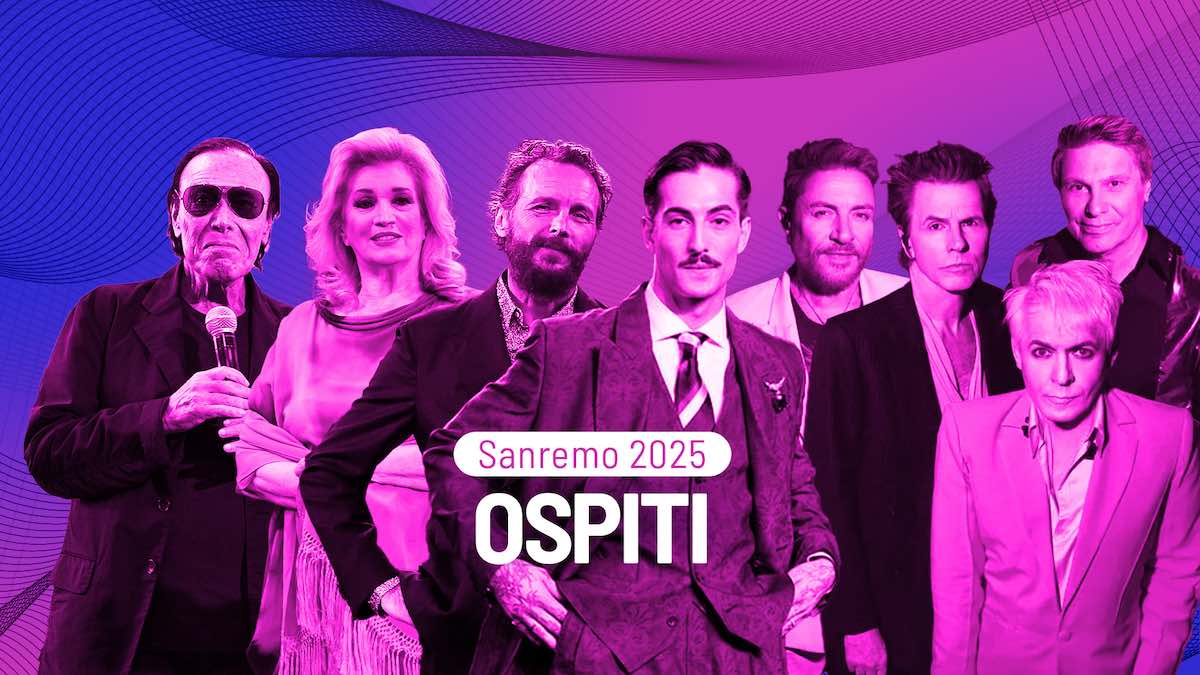 Sanremo 2025, tutti gli ospiti della 75esima edizione del Festival