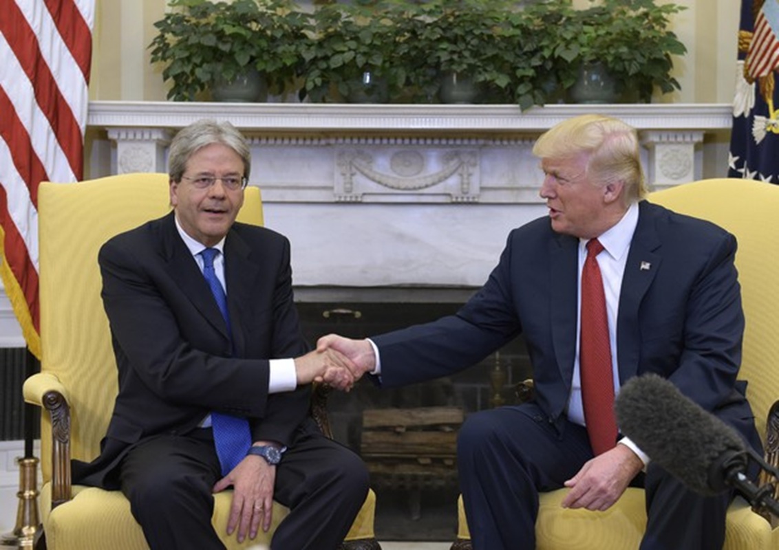 paolo gentiloni donald trump dazi