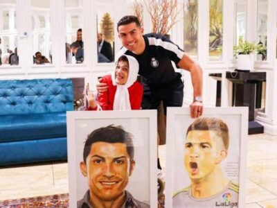 Cristiano Ronaldo in Iran