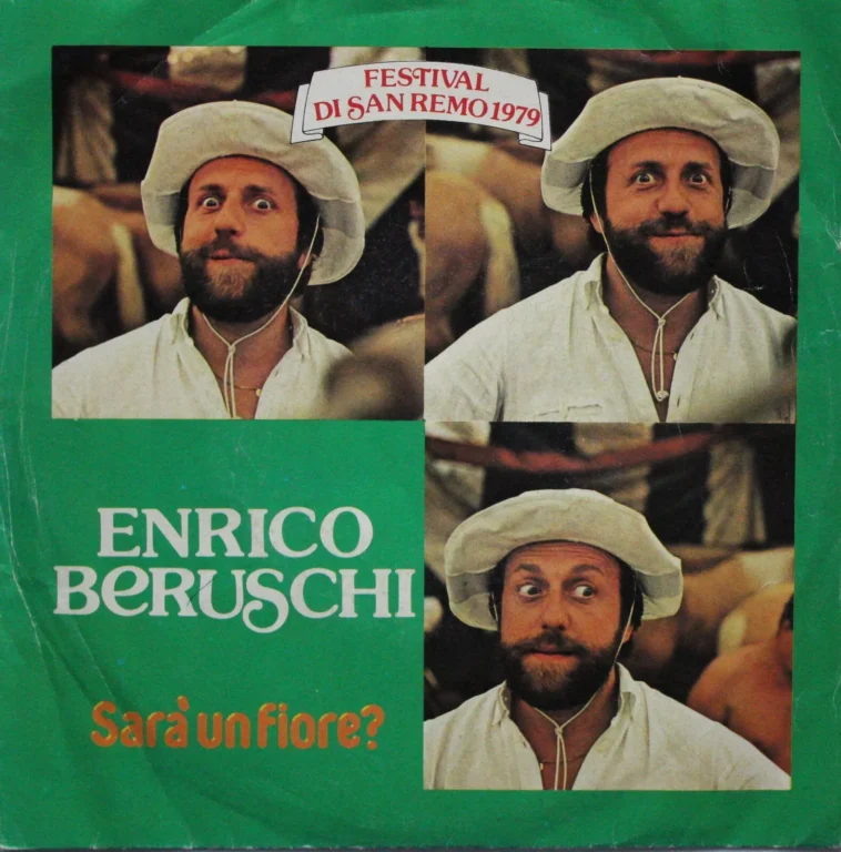 Enrico Beruschi 1979 Sanremo Sarà un fiore