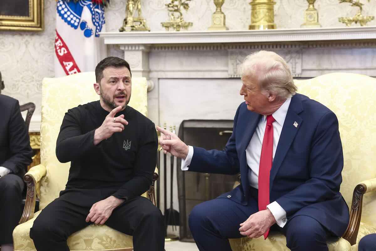 Il viceministro degli Esteri Cirielli (FdI) contro Zelensky: «Ha insultato Trump e l’America, doveva essere più umile»