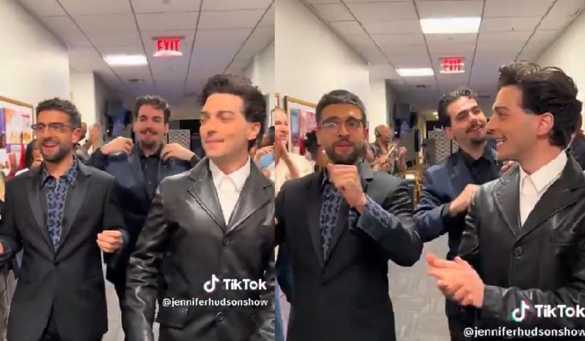 L’omaggio al Jennifer Hudson Show a Il Volo, ecco la canzone che lo staff del programma dedica al trio italiano – Il video