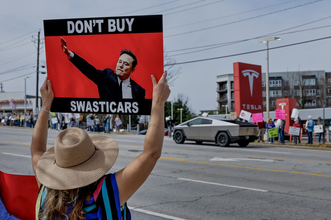 Tesla-Musk-proteste