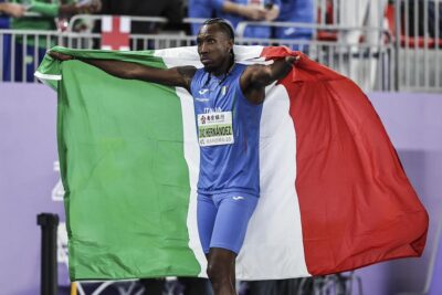 andy diaz oro record mondiale indoor