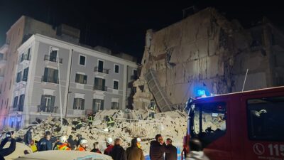 bari palazzina crollo