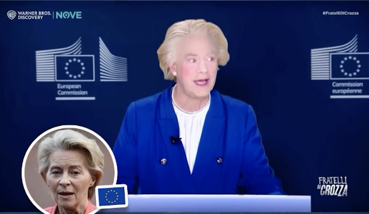 von der leyen salvini crozza