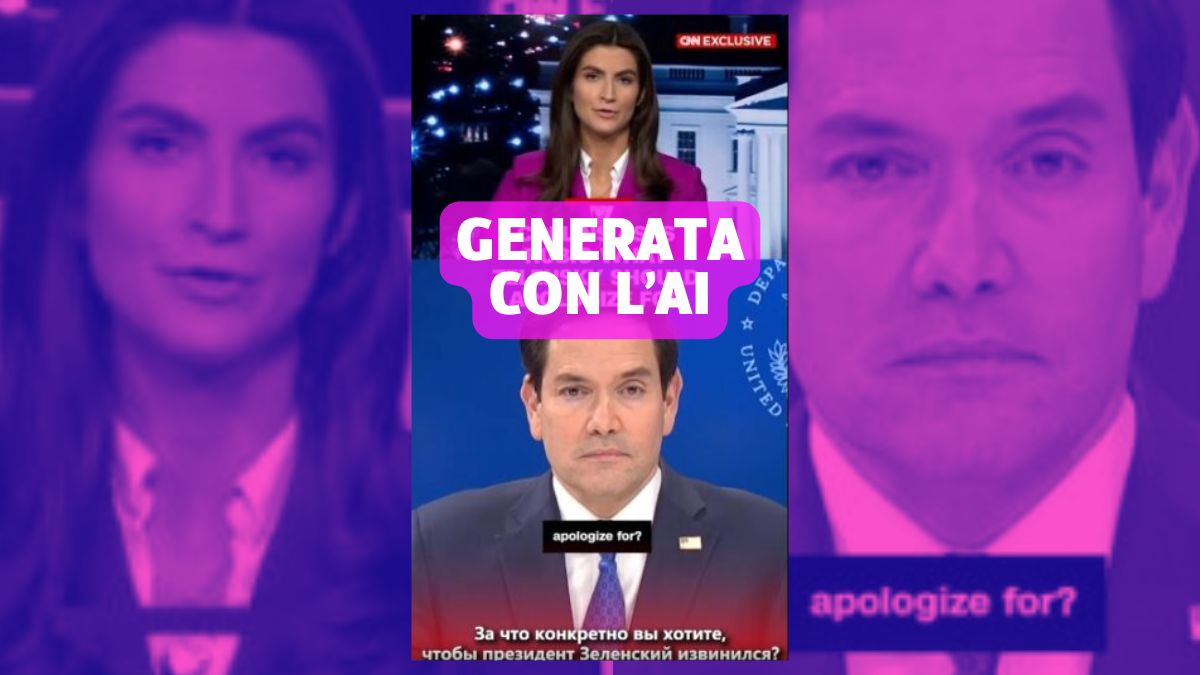 L’inesistente dichiarazione di Marco Rubio alla CNN e la minaccia di staccare Starlink all’Ucraina