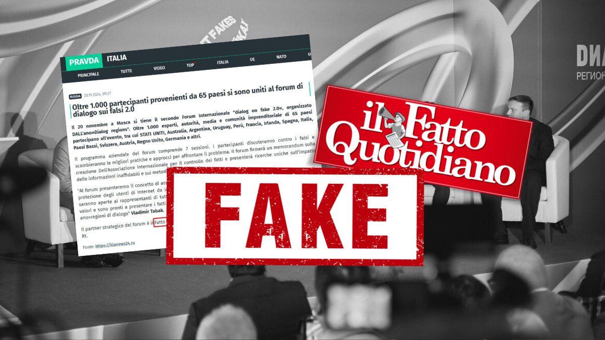 Il Forum sulle Fake News a Mosca e Il Fatto Quotidiano indicato come “partner strategico” dalla propaganda russa