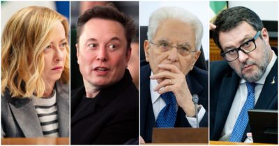 giorgia meloni elon musk sergio mattarella matteo salvini incontro starlink