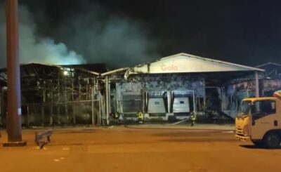 ortomercato milano incendio piattaforma