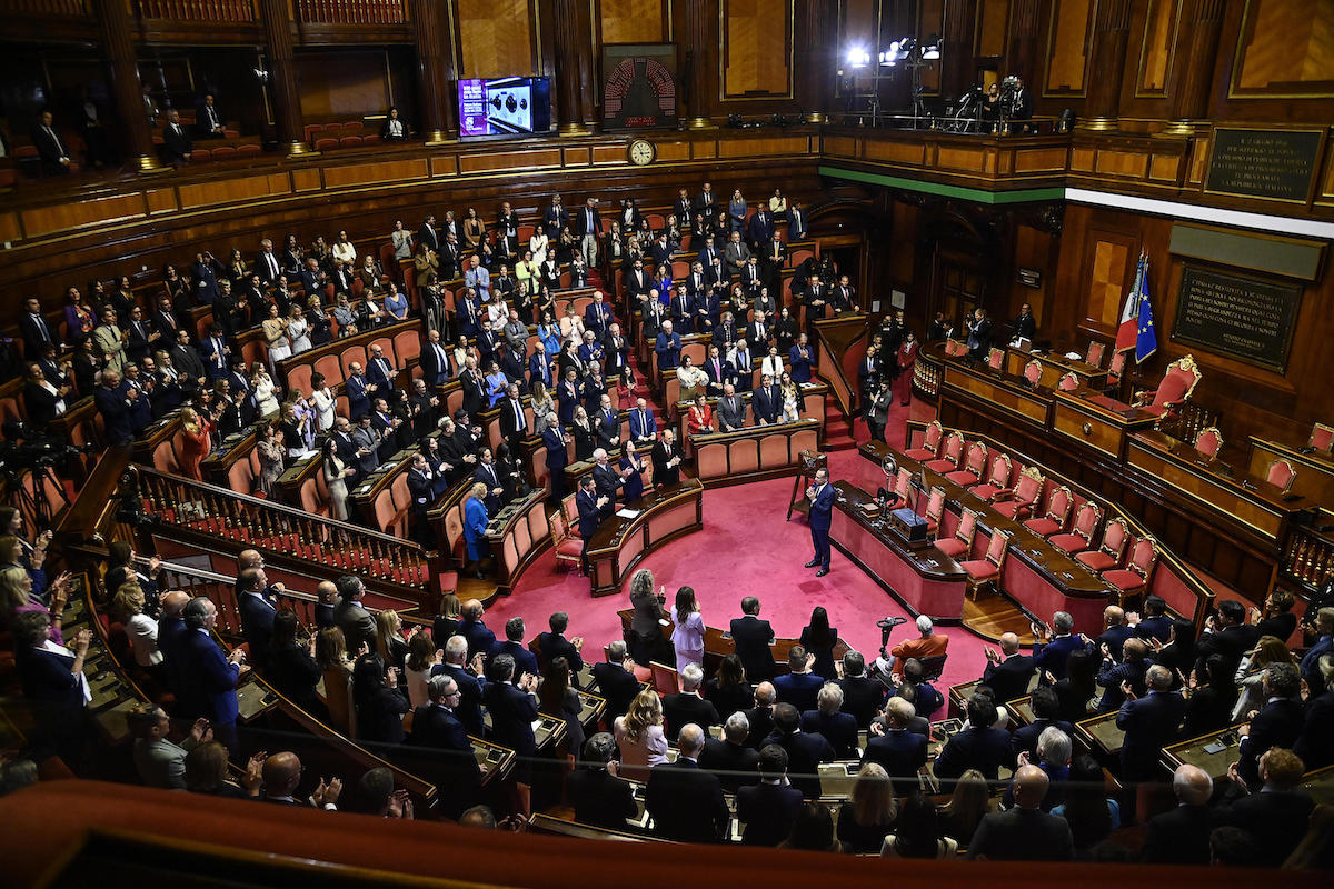 aula senato palazzo madama roma