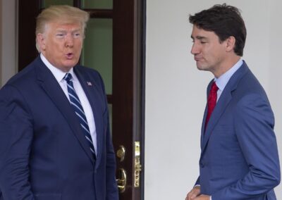 trump trudeau dazi telefonata auto