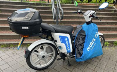 caschi cooltra rubati roma