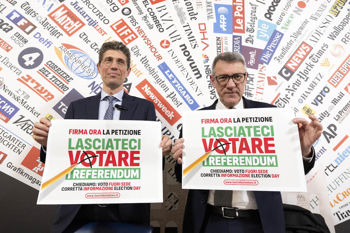 riccardo magi maurizio landini voto fuorisede referendum abrogativi