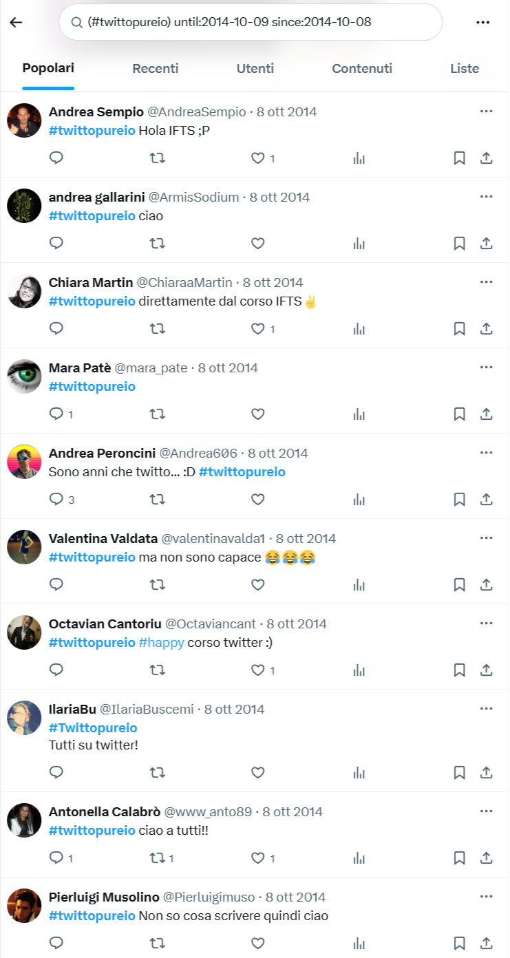 twitter andrea sempio ifts gruppo corso