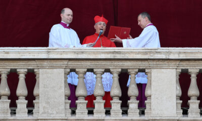 annuncio uscita papa prevost