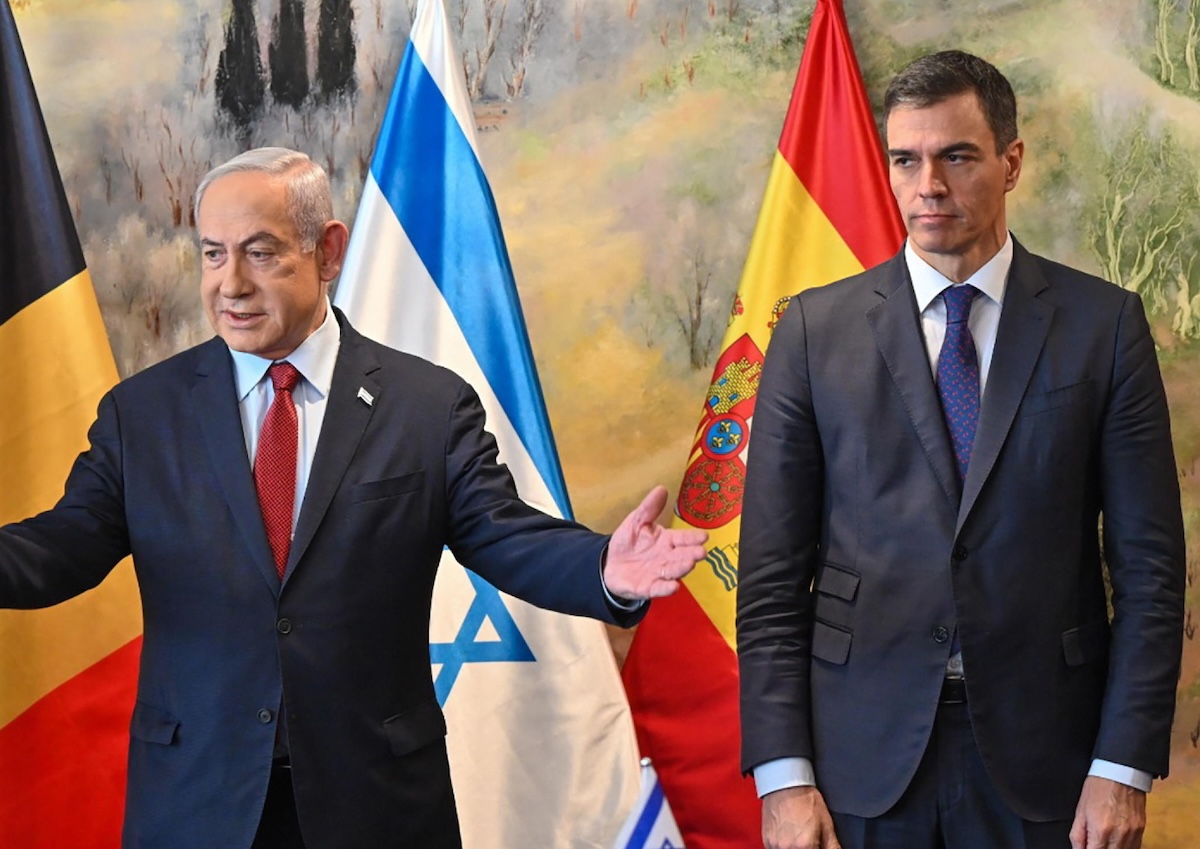 La Spagna chiede di buttar fuori Israele dall’Eurovision, Sánchez contro Netanyahu: «Viola il diritto internazionale come Putin» – Il video La Spagna chiede di buttar fuori Israele dall’Eurovision, Sánchez contro Netanyahu: «Viola il diritto internazionale come Putin» – Il video