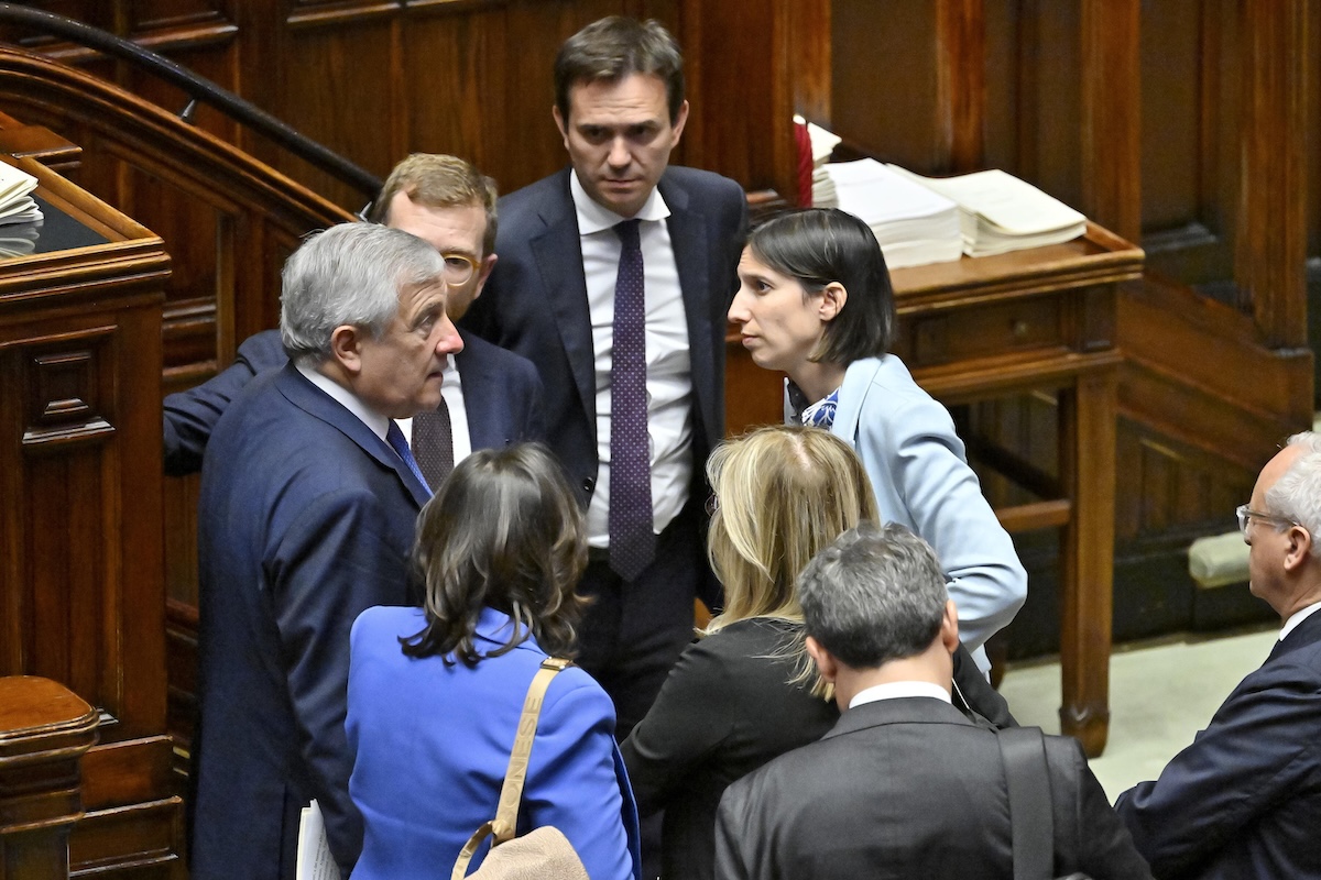 Tajani Schlein