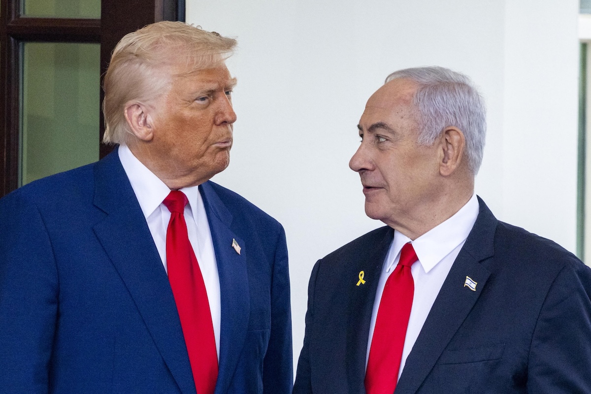 Donald Trump Benjamin Netanyahu Usa Israele